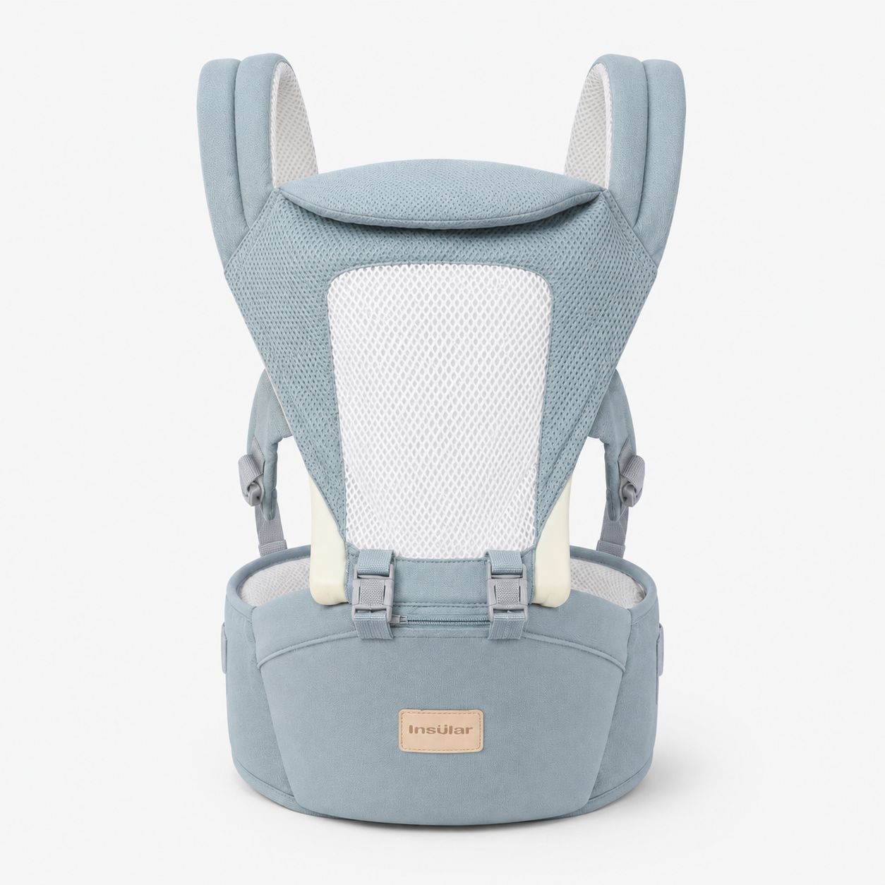 Insular Breathable Baby Carrier with Hip Seat