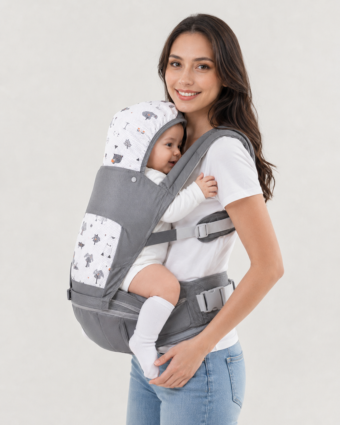 Ergonomic Baby Hip Seat Carrier